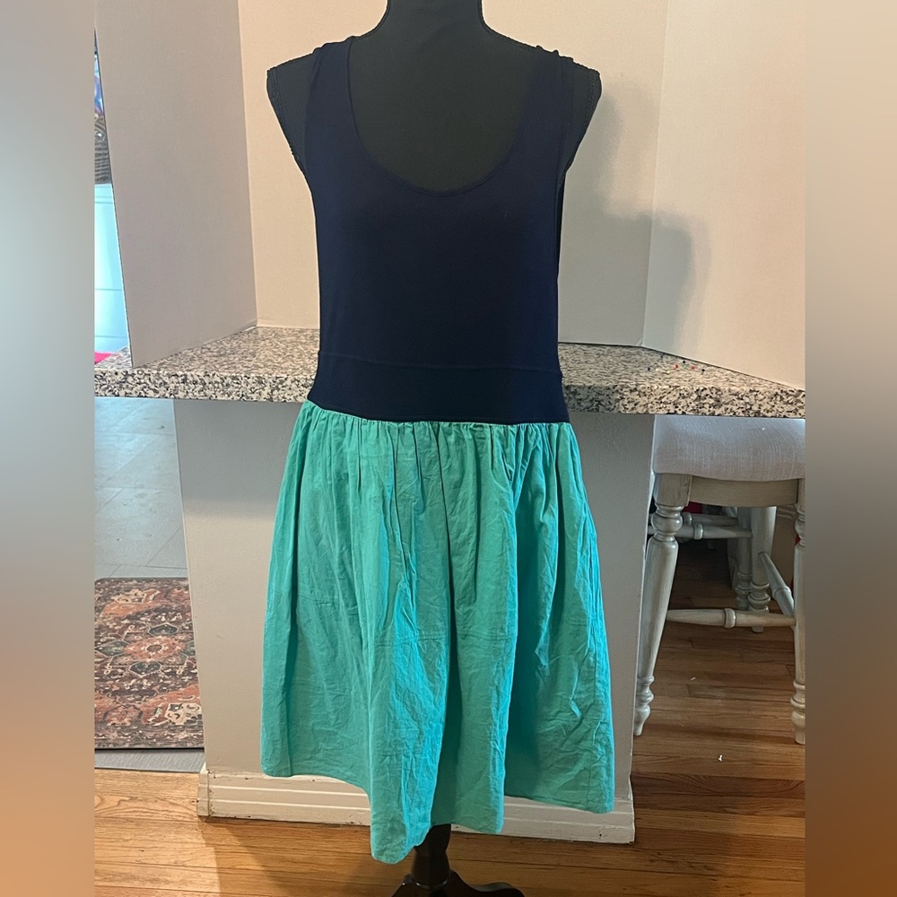 Anthropologie Maeve Colorblock sleeveless dress Women’s Size L
